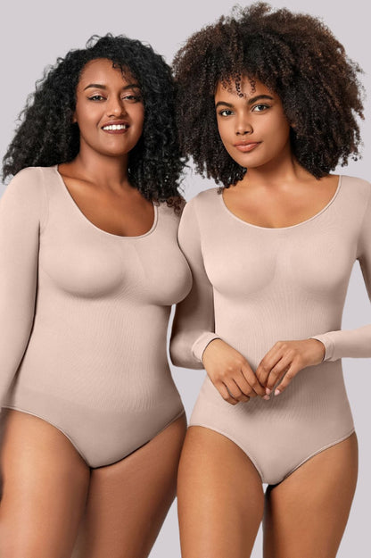 Comfit™ Amber – Premium Long-Sleeve Bodysuit